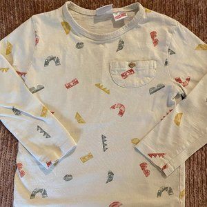 Zara Kids Longsleeve Shirt - 4T
